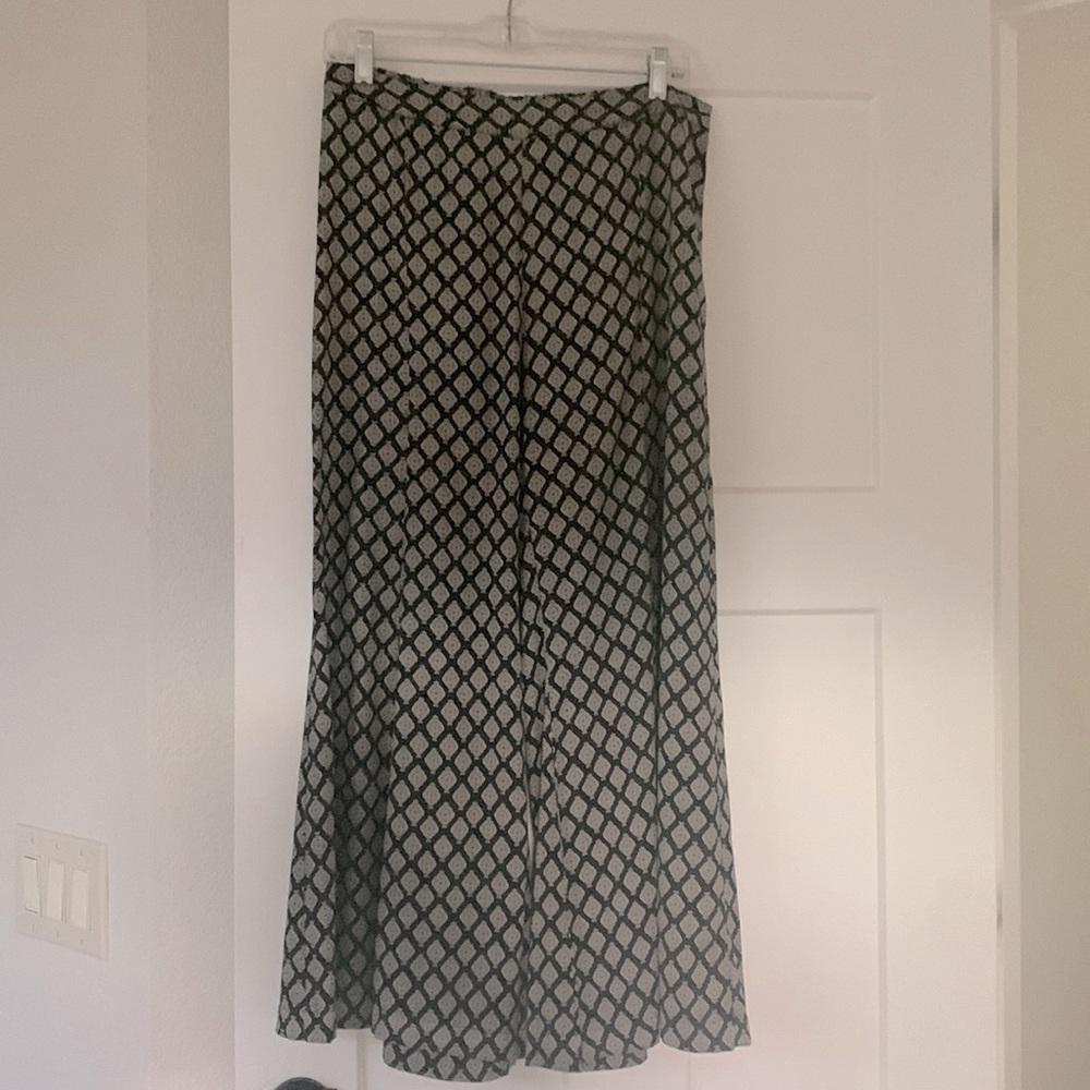 Silk pajama pants from Anthropology.